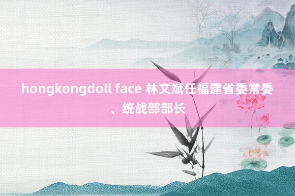 hongkongdoll face 林文斌任福建省委常委、统战部部长