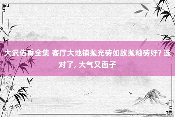 大沢佑香全集 客厅大地铺抛光砖如故抛釉砖好? 选对了， 大气又面子